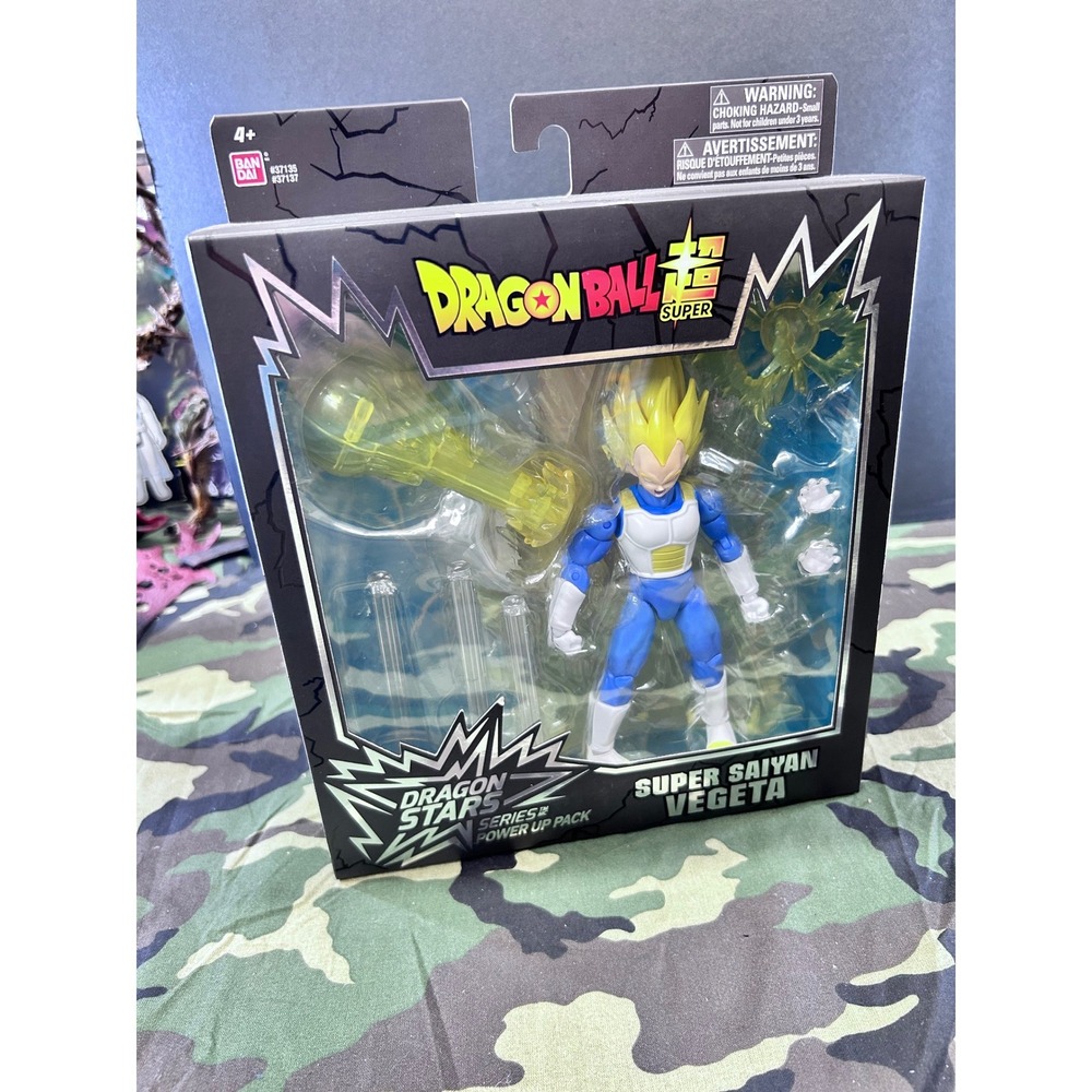 Bandai Dragon Ball Super Dragon Stars Power Up Pack Super Saiyan Vegeta Figure